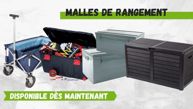 Rangement de matériel d'extérieur