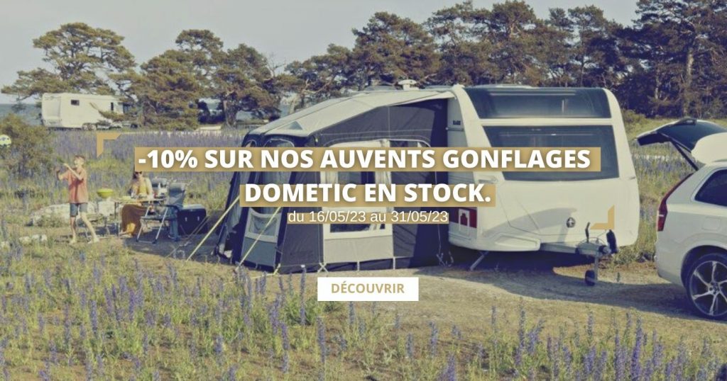 Remise de -10% auvents dometic